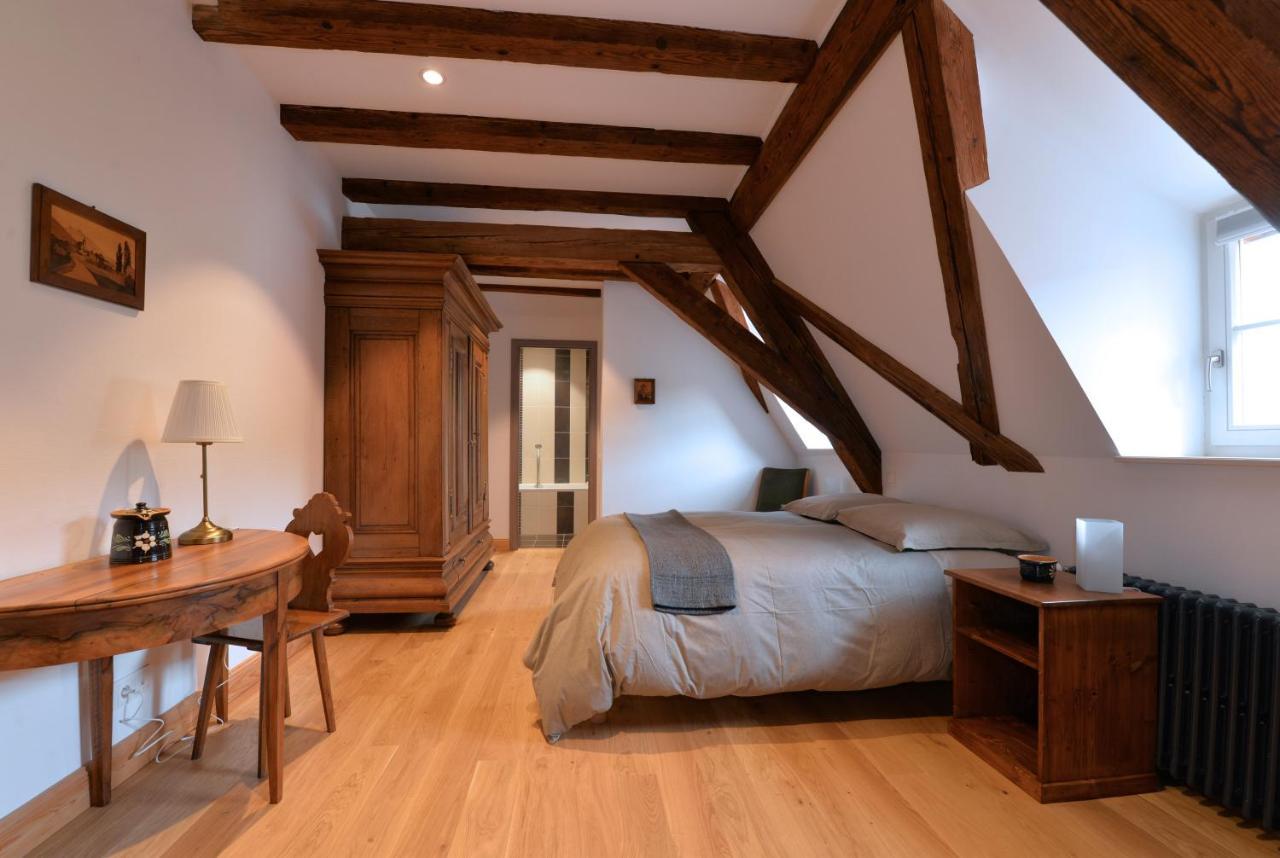 Domaine La Cour Des Nobles - Demeure, Maison Et Appartements Au Coeur De Riquewihr Eksteriør billede